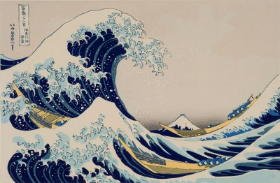 Hokusai Wielka fala reprodukcja